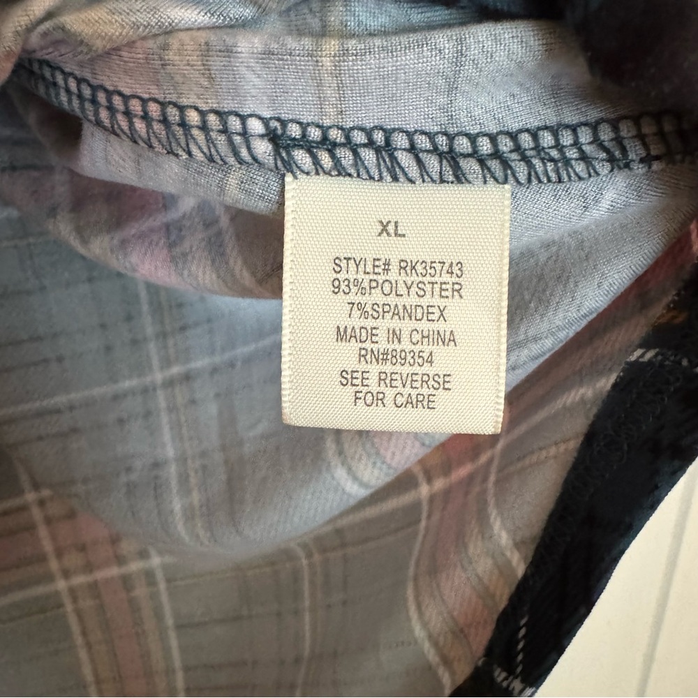 Plaid button down - Picture 6 of 6